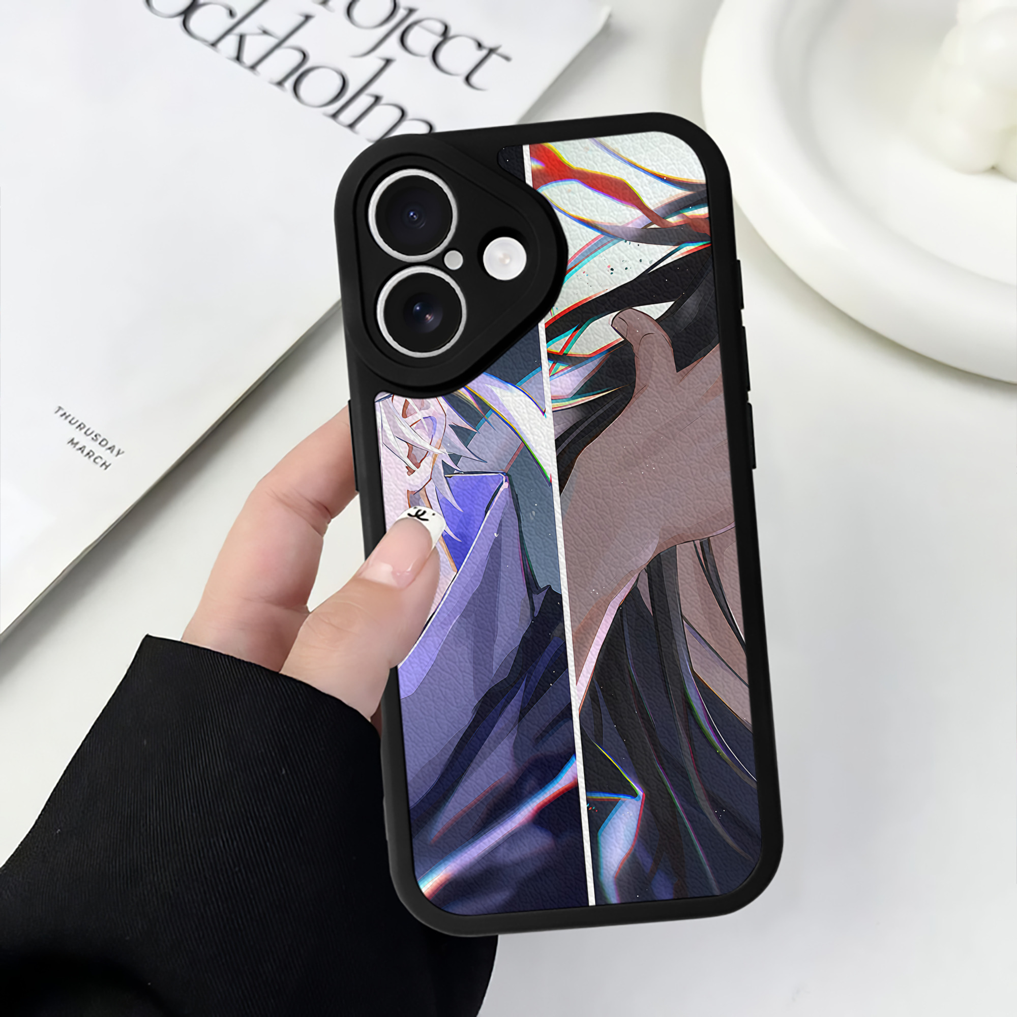 （画像用） SPY×FAMILY间谍家家酒 【iPhone 16シリーズ対応】シリコンスマホケース（レザー調） 材質：シリコン